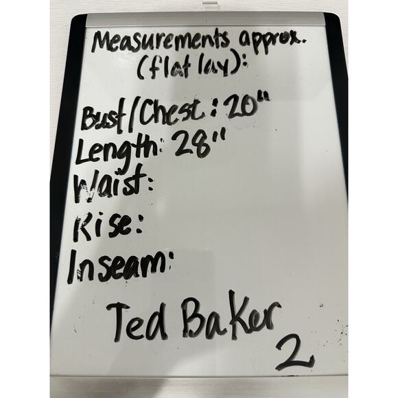 Ted Baker Polo Shirt Mens Small 2 Taigaa Striped Navy Blue Golf Preppy Classic - Picture 14 of 14